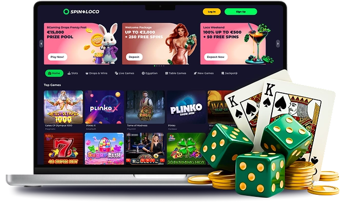 Spinoloco Casino Canada Desktop